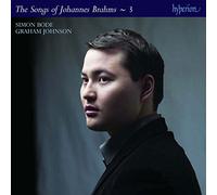 Brahms – Intégrale des Lieder, Vol. 3 – Bode, Johnson – Hyperion