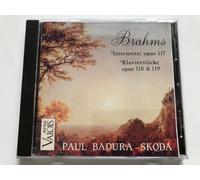 Brahms : Intermezzi opus 117, Klavierstücke opus 118 & 119