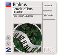 Beaux Arts Trio – Brahms : Quatuors pour piano et cordes Nos. 1 à 3 – Intégrale – CD