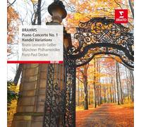 Bruno-Leonardo Gelber - Brahms : Concerto pour piano n°1 & Variations - Import - Erato Audio