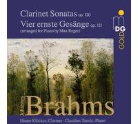 Brahms, J. - Sonata Clarinet(2)/Serious Songs(4)
