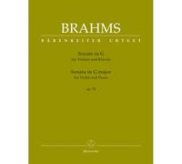 Brahms J. - Sonata In G Minor Op.78 - Violon & Piano