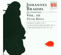 Brahms, J. - Sonata Piano 3/Variations Schumann/&