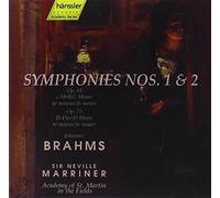 Brahms J : Symphonies Nos. 1 & 2