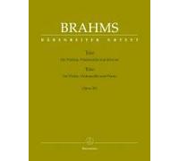 Brahms J. - Trio Op.101 - Violon, Violonelle Et Piano - Conducteur & Pies
