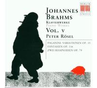 Brahms, J. - Variations Paganini/Fantasia/Rhap (2)