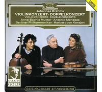 MUTTER/MENESES/KARAJAN/BP - VIOLINKONZERT D-DUR/DOPPELKONZERT OP.102 CD NEUF