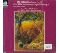 Brahms/Joachim:Viola Sonatas/Variatns [Import]
