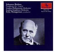 Brahms Johannes - Brahms:Symphonies No 3 and 4