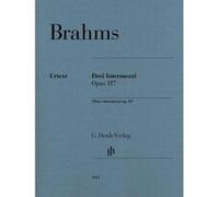 Brahms Johannes - Intermezzi (3) Op.117 - Edition Revisee - Piano G