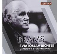 Richter Sviatoslav & Borodin Quartet – Brahms, Quatuor pour piano n°2 Op.26 (1861) – CD – Olympia