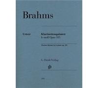 Brahms Johannes - Quintette pour clarinette et cordes Opus 115 en si mineur --- Parties séparées