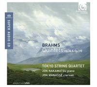 Brahms Johannes - Quintetto Per Pianoforte Op.34, Quintetto Per Clarinetto Op.115 (Sacd)