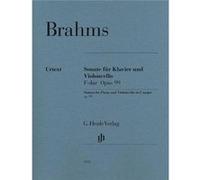 Brahms Johannes - Sonate Op.99 Fa Maj. (Nouvelle Edition) - Violoncelle/Piano G