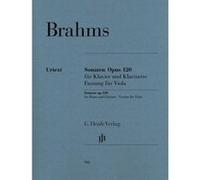 Brahms Johannes - Sonates Op.120 Nos 1 Et 2 - Alto/Piano G