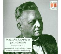 Brahms, Johannes - Symphonie No.1 / Variations sur un thème de Haydn