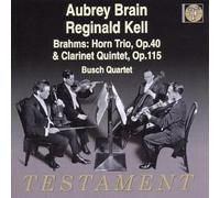 Brahms, Johannes - Trio pour cor / Quintette pour clarinette