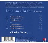 Brahms: Late Piano Music Opp. 76, 79, 116-119 by Johannes Brahms [CD] NEUF