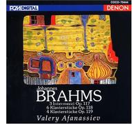 Brahms: Late Piano Works [Import]