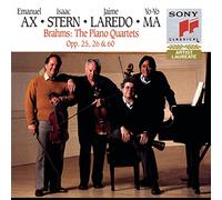 Brahms : Les quatuors avec piano, Op. 25, 26 et 60