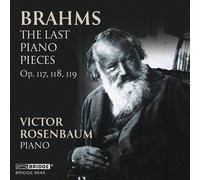Brahms : Les Trois Dernières Pièces Pour Piano - Cd Album