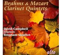 Brahms & Mozart: Clarinet Quintets by CAMPBELL,DAVID / BINGHAM QUARTET NEUF