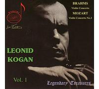 Brahms-Mozart : Concertos pour Violon/Leonid Kogan Vol.1
