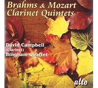Brahms, Mozart : Quintettes pour Clarinette. Campbell.