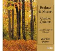 Brahms, Mozart : Quintettes pour clarinette. Campbell.