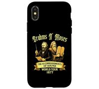 Brahms N' Moses, tournée Religieuse du compositeur Classique chrétien Coque pour iPhone X/XS