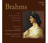 Brahms : Nänie, Chant des Parques, Rhapsodie pour Alto, Chant du Destin