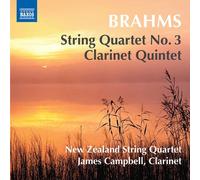 Brahms / New Zealand - Johannes Brahms: String Quartet No 3 Clarinet Quintet [Ne