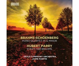 Brahms Orch Schoenberg Quatuor avec Piano en Sol Mineur