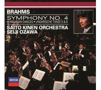 Brahms / Ozawa, Seiji - Brahms: Symphony No.4, Hungarian Dances Nos. 5 & 6 - U