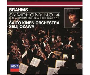 Brahms / Ozawa, Seiji - Brahms: Symphony No.4, Hungarian Dances Nos. 5 & 6 - U