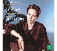 BRAHMS: PIANO CONCERTO,1(reissue) by K.SANDERLING & SKB GRIMAUD(P) (2011-07-20)