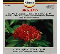 Brahms - Piano Concerto 2 / String Quartet