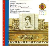 Lazar Berman – Brahms: Concerto pour piano n°1 & Beethoven: Sonate n°8 op.13 'Pathétique' – CBS