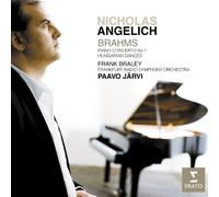 Brahms: Piano Concerto no 1, etc / Angelich, J„rvi, et al by Nicholas Angelich