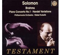 Brahms: Piano Concerto, No. 1 / Handel Variations (1998-09-01)
