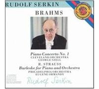 Brahms: Piano Concerto No. 1; R. Strauss: Burleske for Piano and Orchestra