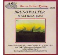 Brahms: Piano Concerto No. 2 in B flat, Op. 83/Schicksalslied, Op. 54 (1947/1951) (Bruno Walter Rarities 15) by Myra Hess (1989-01-01)