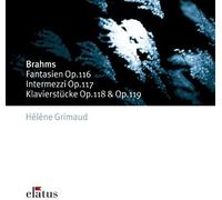 Brahms Grimaud - Elatus: Brani per Piano OP. 116,117 [Import]