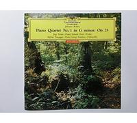 Brahms : Piano quartet No. 1 in G minor Op. 25 [Import allemand]