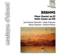 Brahms Piano Quartet Op. 25 (Pidoux, Pasquier, Pasquier) (CD) Album