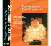 Brahms: Piano Quintet op44; Schumann: Piano Quintet op34 (CD) Paul Komen