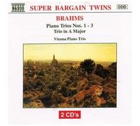 Johannes Brahms – Trios pour piano nos 1 à 3 – CD – NAXOS