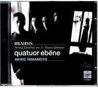 Brahms – Quatuor à cordes n° 1 – Quintette avec piano – Erato Audio