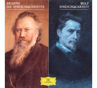 Brahms : Quatuors Cordes, n° 1, 2 & 3 / Wolf : Quatuor a cordes re mineur