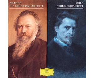 Brahms : Quatuors Cordes, n° 1, 2 & 3 / Wolf : Quatuor a cordes re mineur
